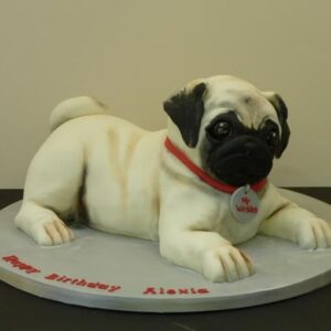 Dog cake design